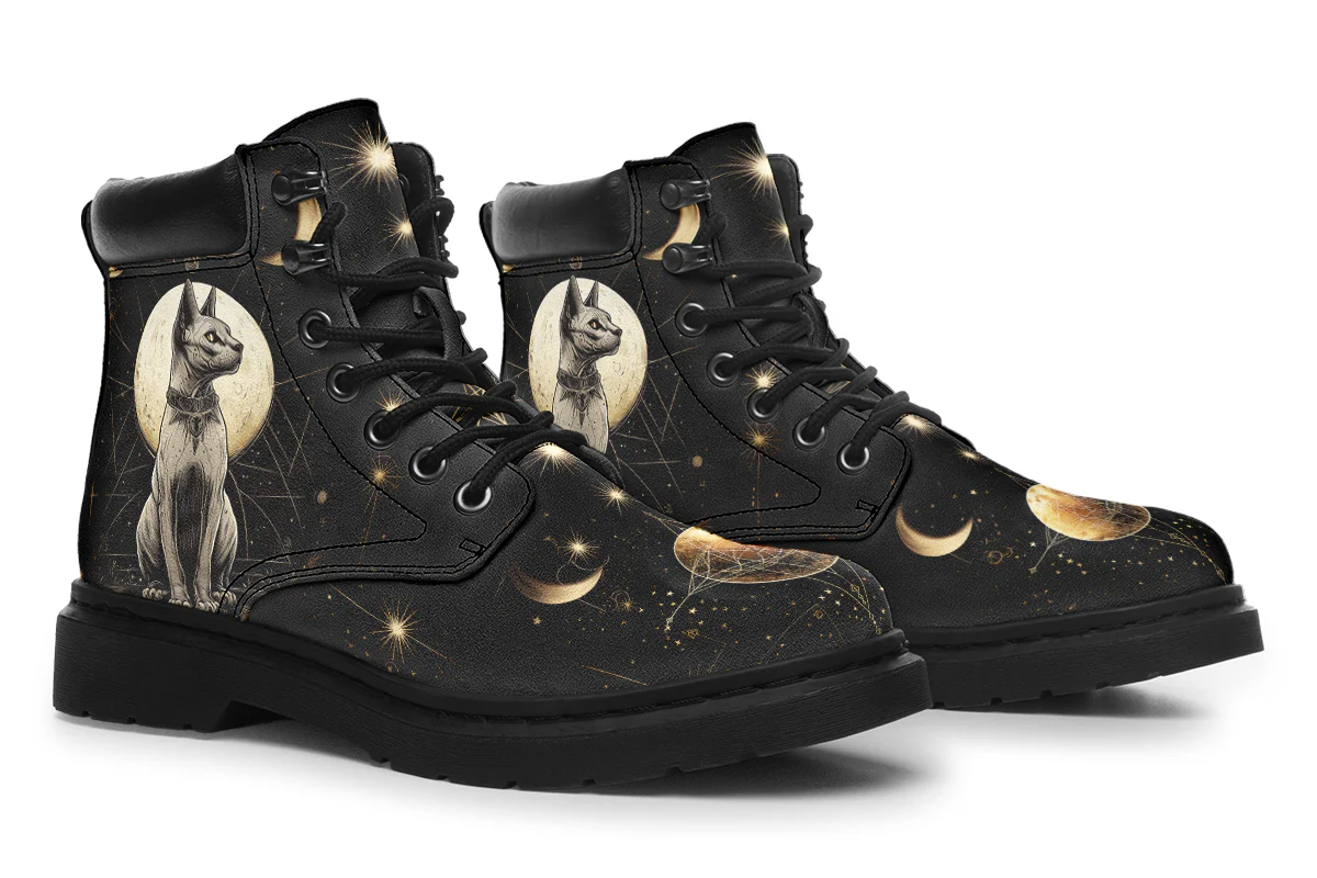 Lunar Sphynx Cat Classic Boots - Image 8