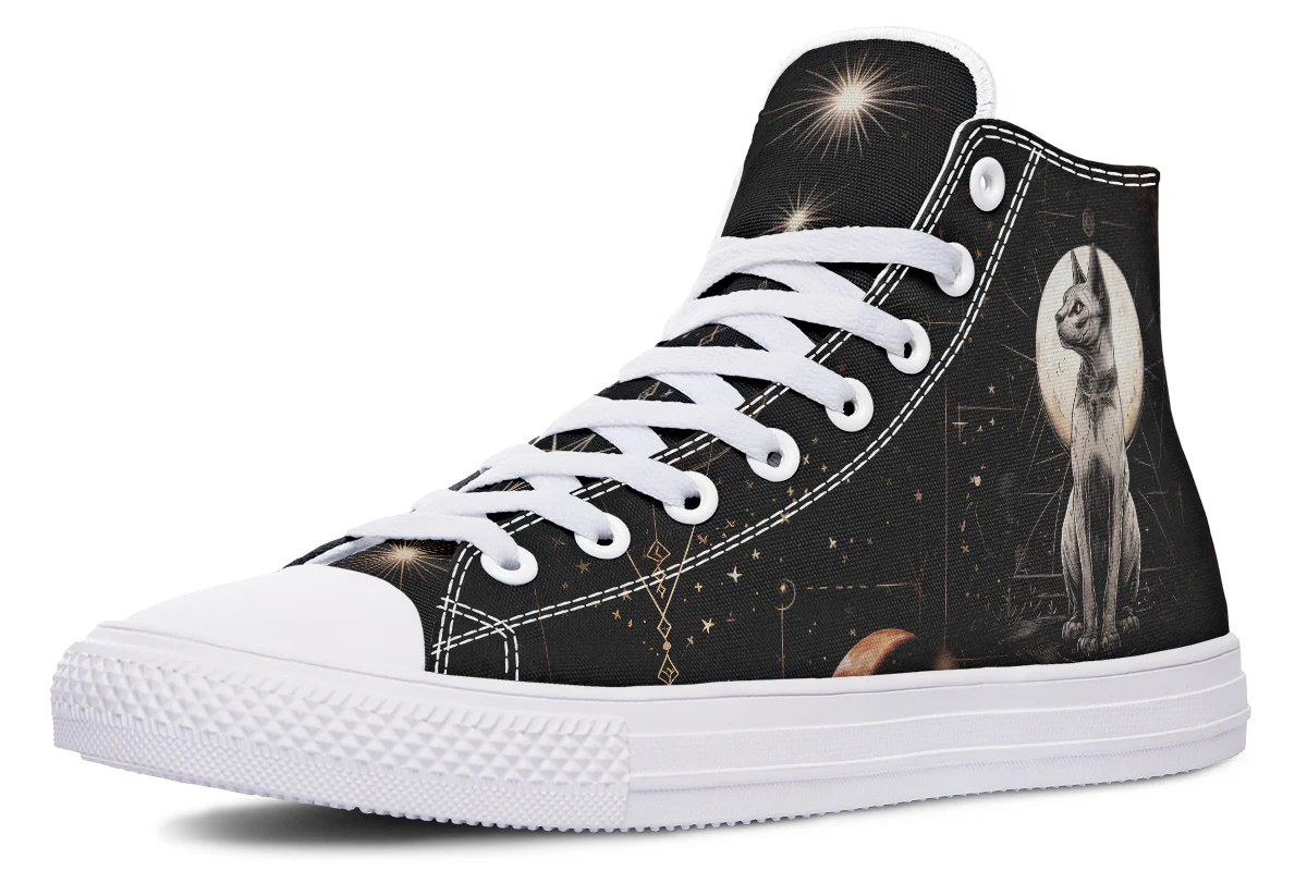 Lunar Sphynx Cat High Tops - Image 11