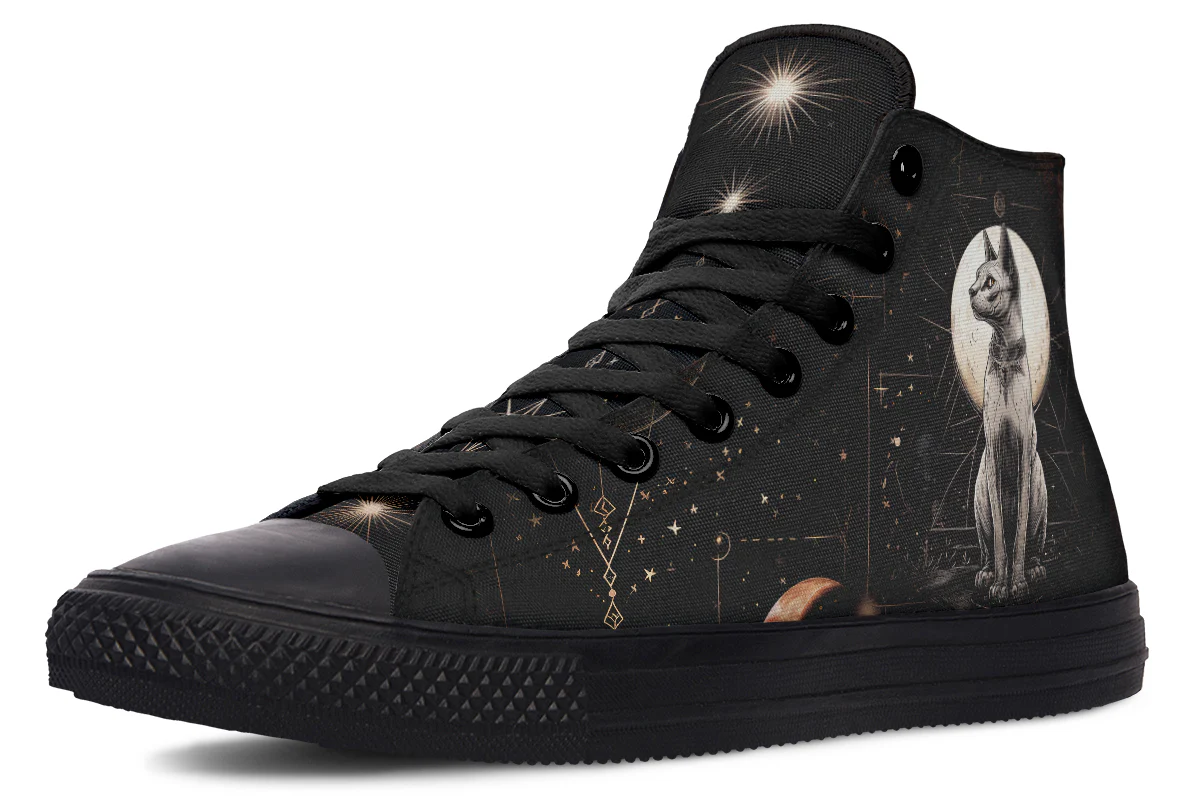Lunar Sphynx Cat High Tops - Image 2