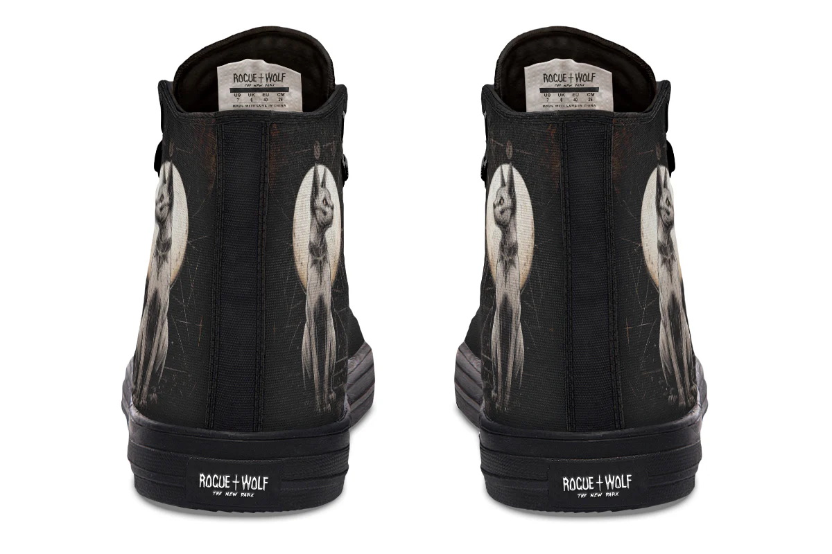 Lunar Sphynx Cat High Tops - Image 8