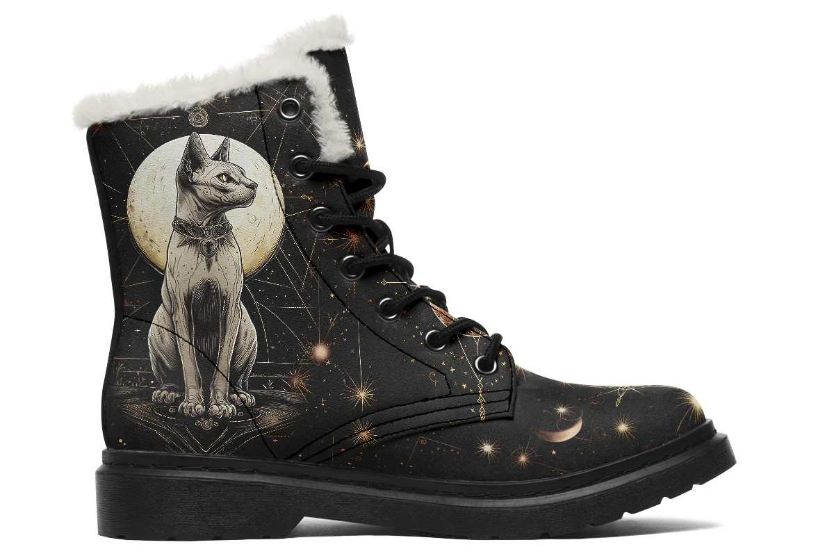 Lunar Sphynx Cat Winter Boots - Image 2