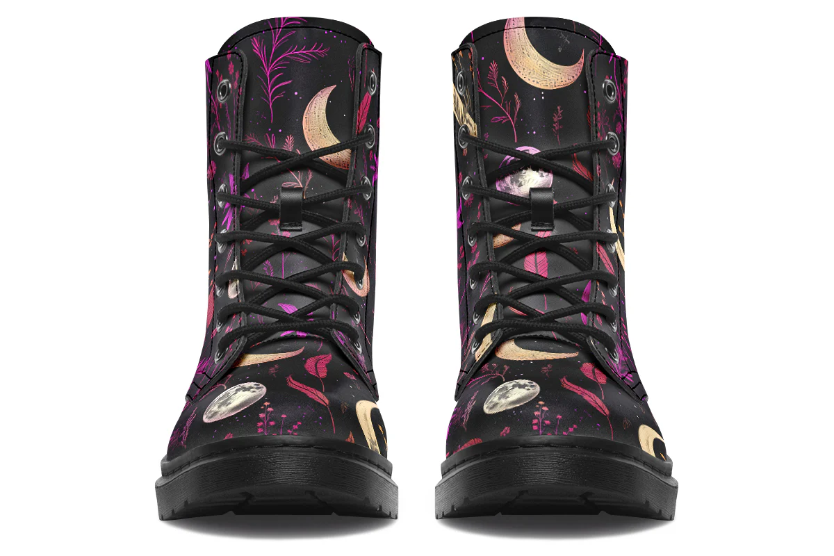 Magenta Moonlit Botanica Boots - Image 6
