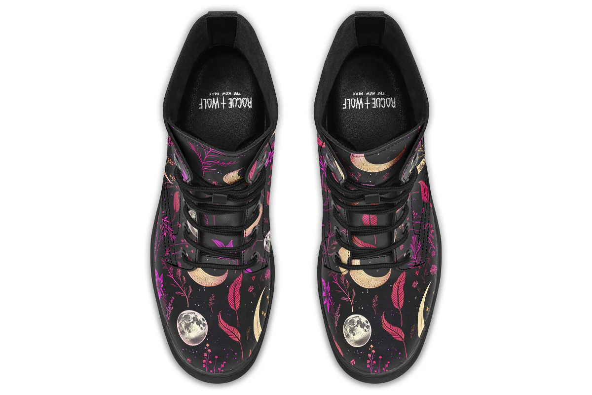 Magenta Moonlit Botanica Boots - Image 8