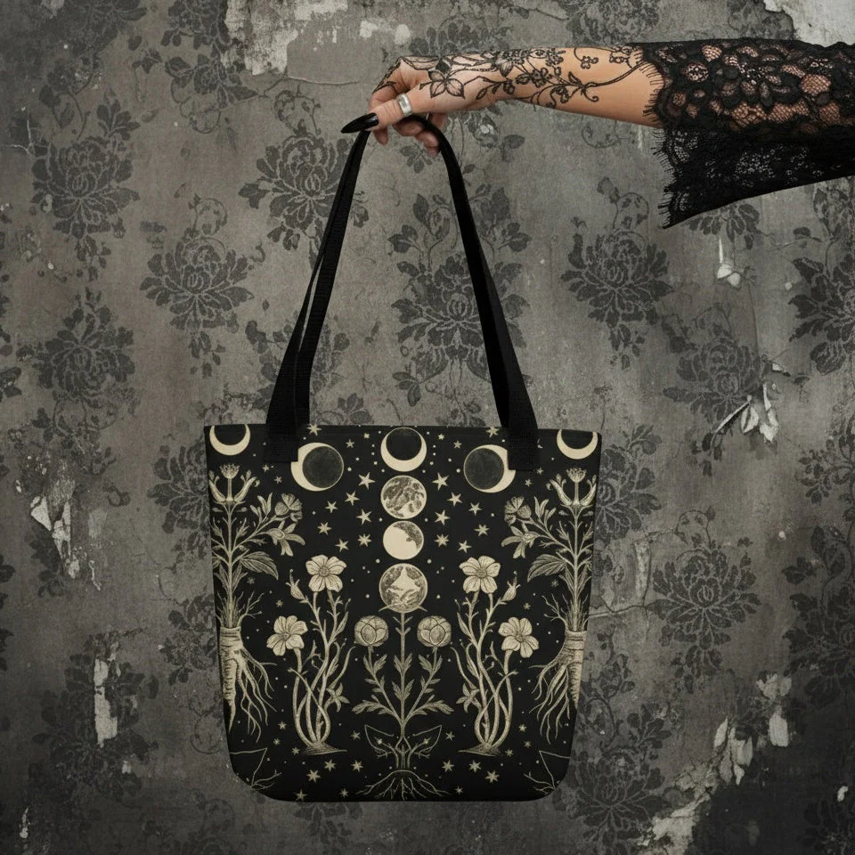 Mandragora Lunaris Tote Bag - Image 2