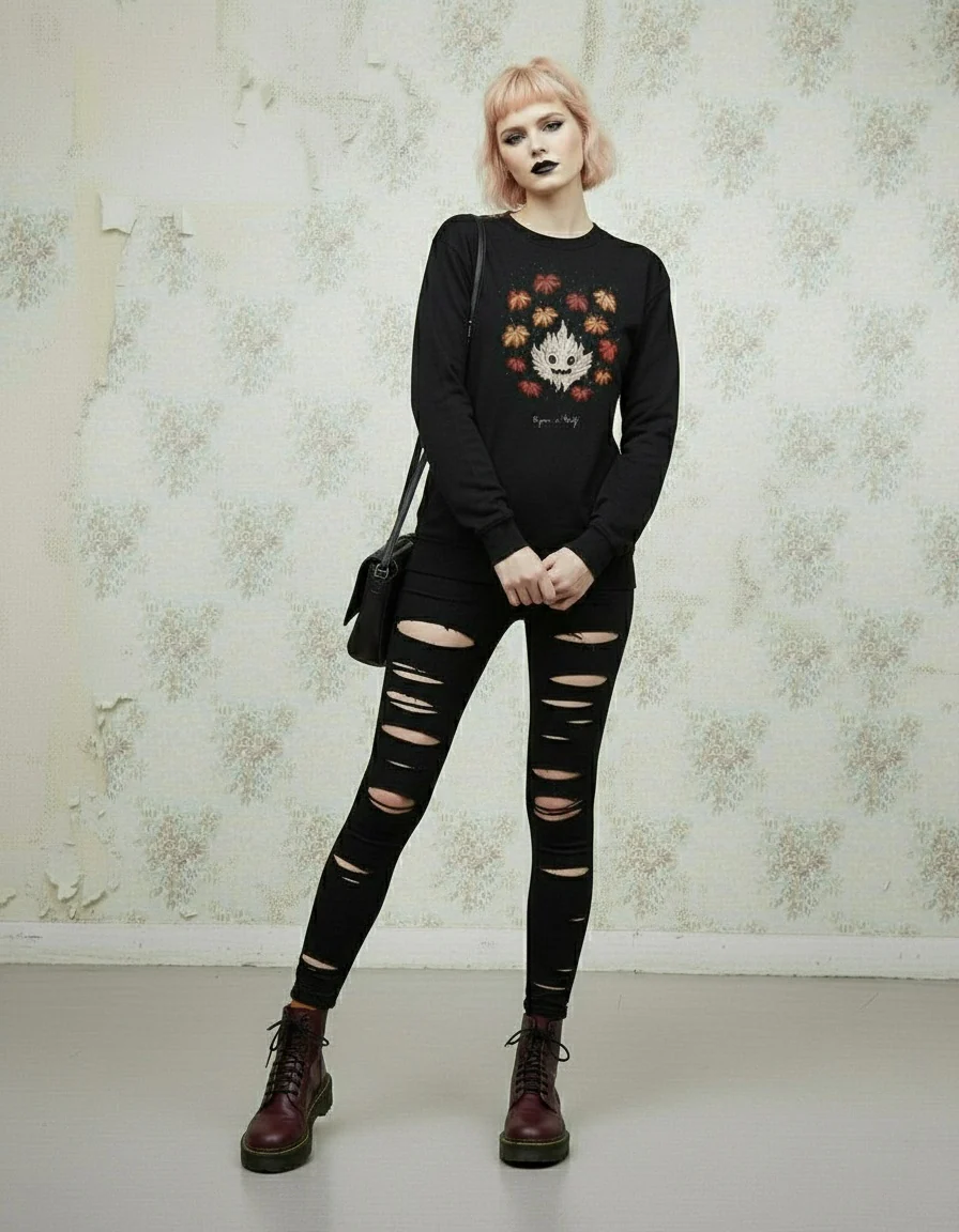 Maple Ghosty Long Sleeve Tee - Image 4