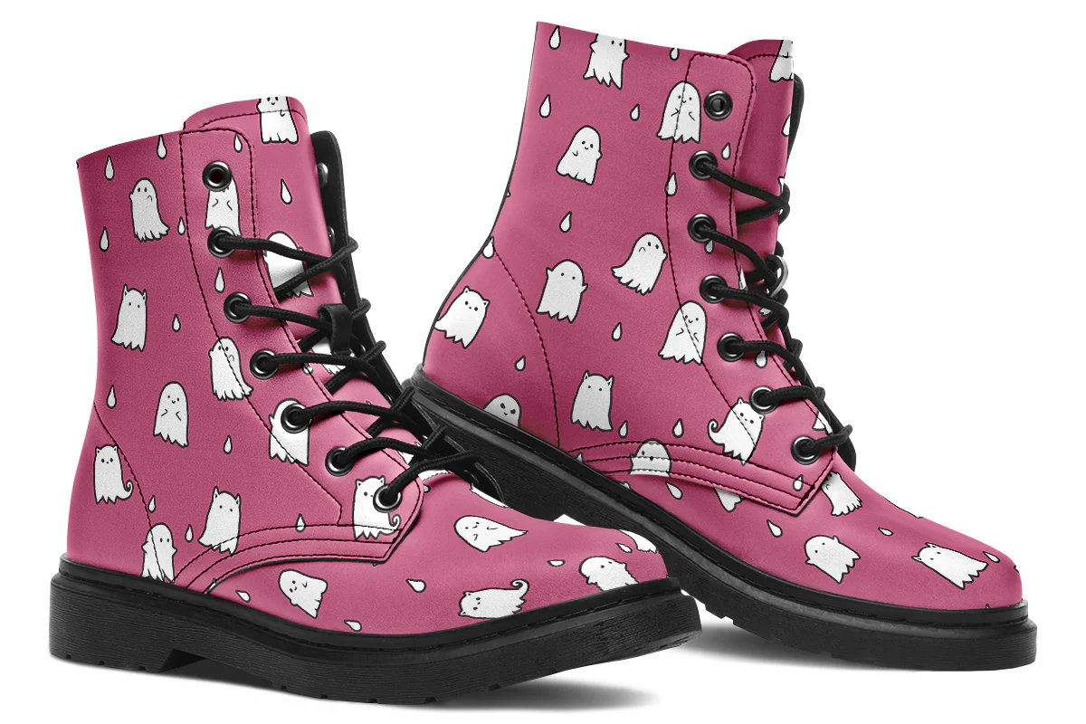 Mauve Ghost Party Boots - Image 5