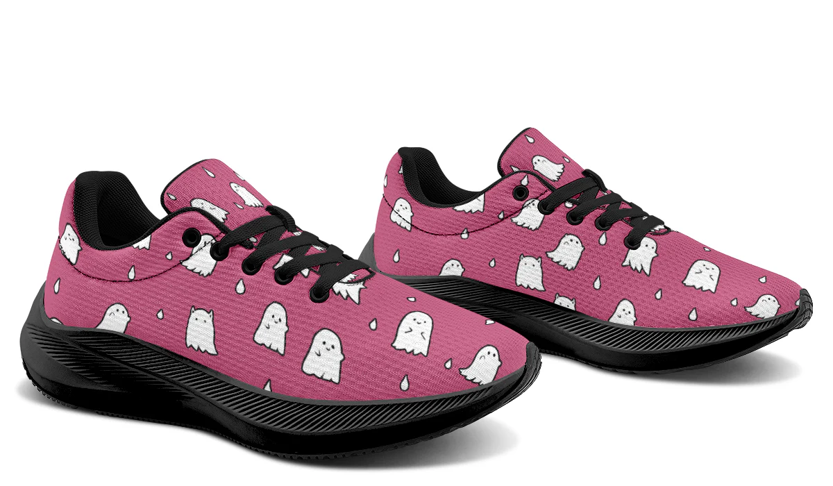 Mauve Ghost Party Sneakers - Image 12