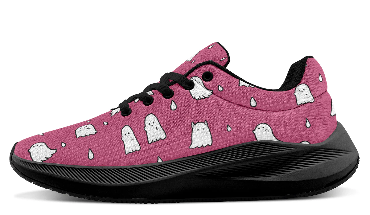 Mauve Ghost Party Sneakers - Image 9
