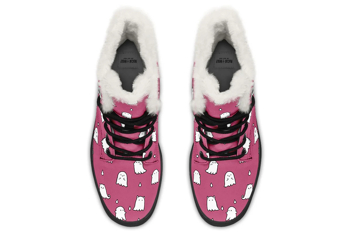 Mauve Ghost Party Winter Boots - Image 7