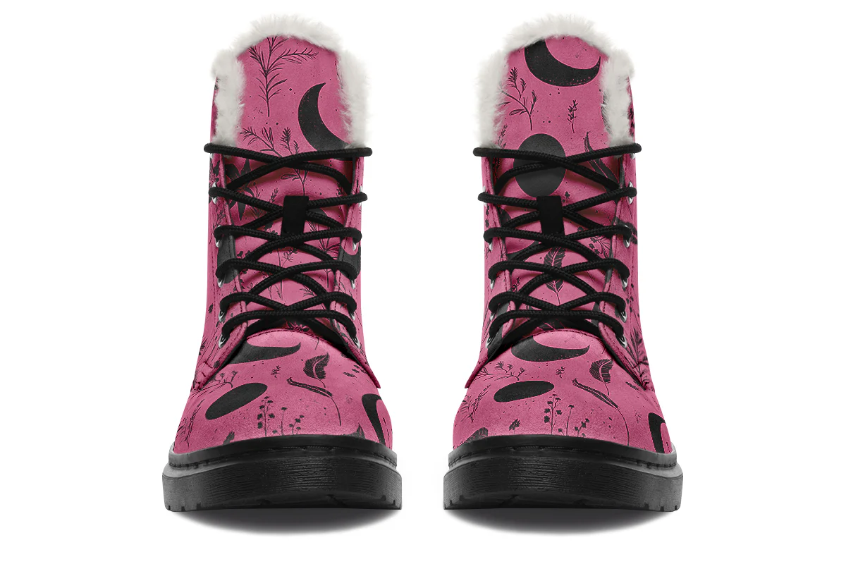 Mauve Moonlit Botanica Winter Boots - Image 3