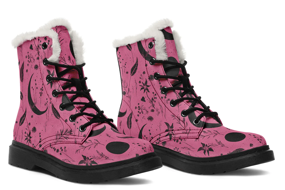 Mauve Moonlit Botanica Winter Boots - Image 6