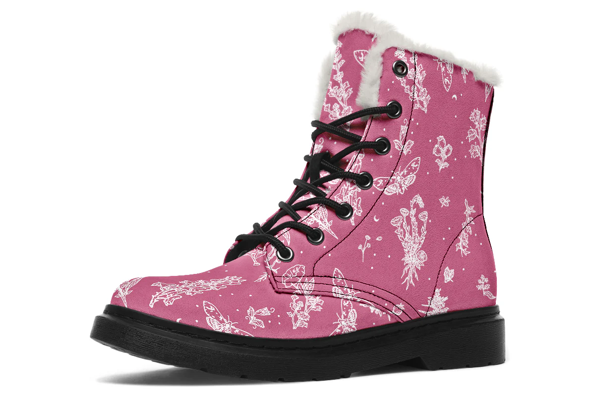 Mauve Nightshade Winter Boots