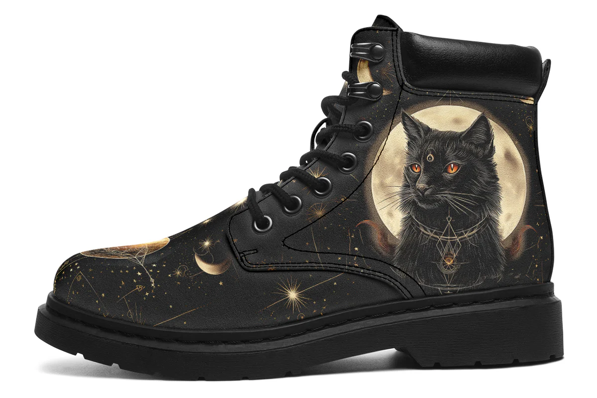 Midnight Cat Classic Boots