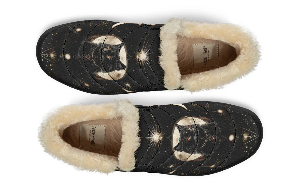 Midnight Cat Winter Sneakers - Image 9