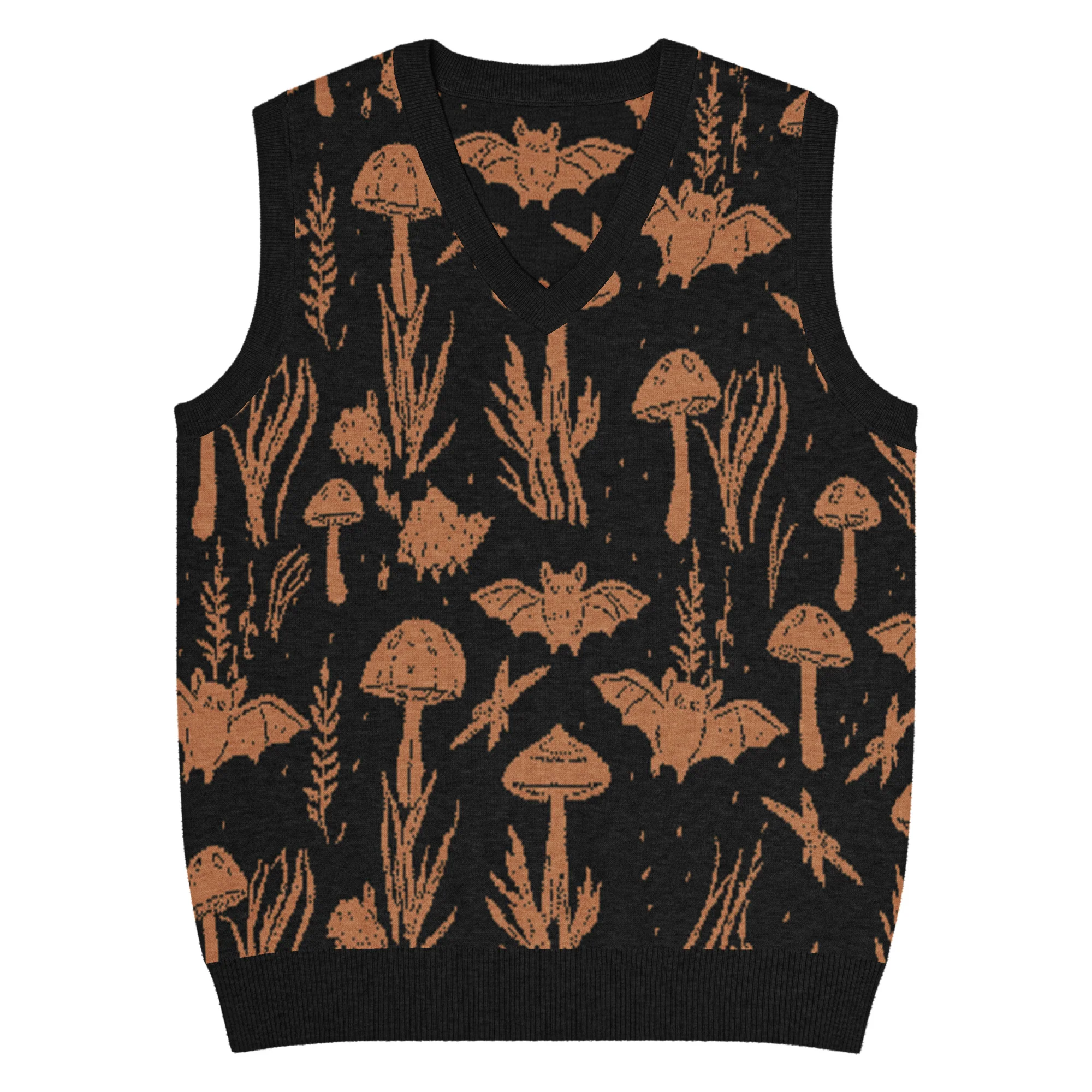 Midnight Forage Knitted Vest - Image 3