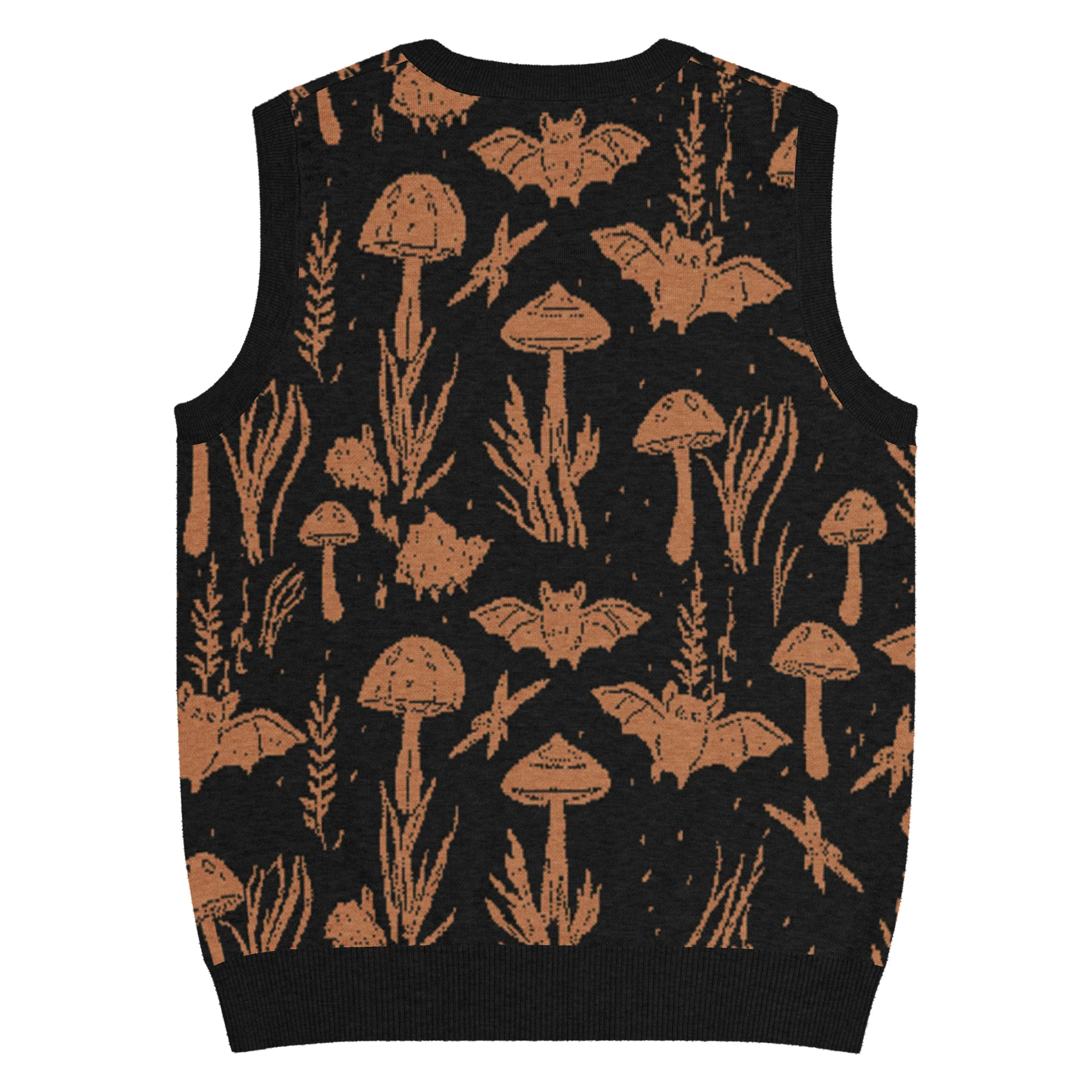 Midnight Forage Knitted Vest - Image 5