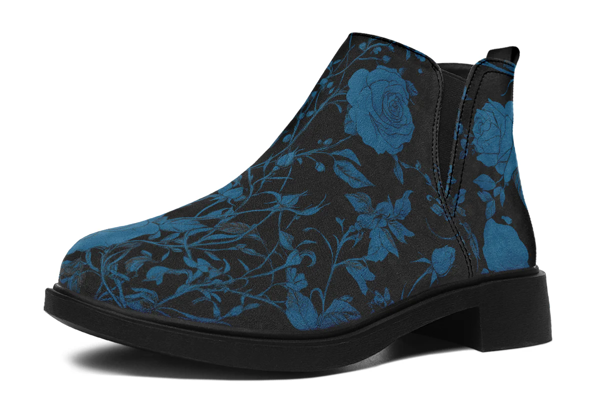 Midnight Rose Romance Chelsea Boots - Image 2