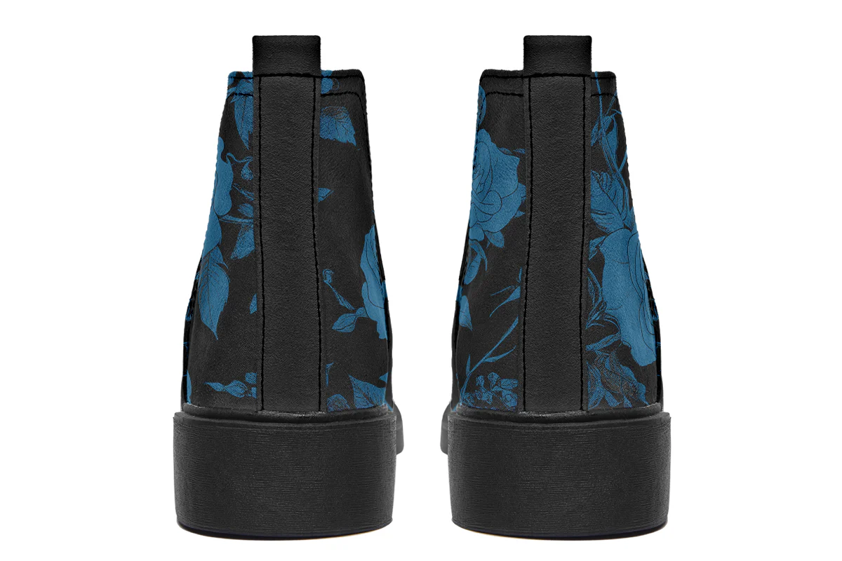 Midnight Rose Romance Chelsea Boots - Image 5