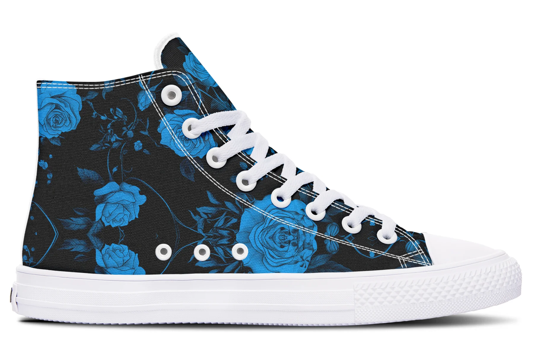 Midnight Rose Romance High Tops - Image 12