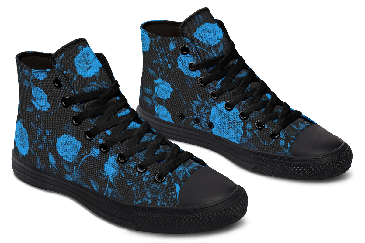 Midnight Rose Romance High Tops - Image 5