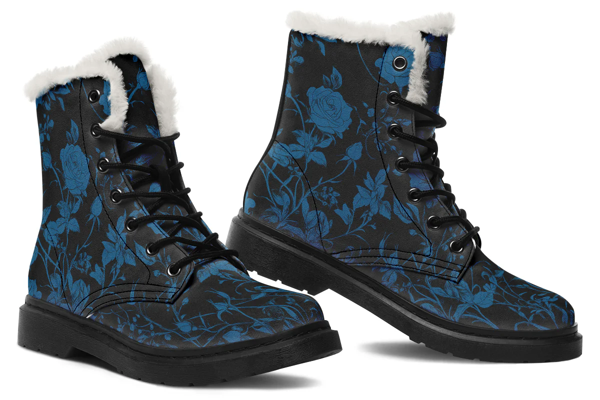 Midnight Rose Romance Winter Boots - Image 5