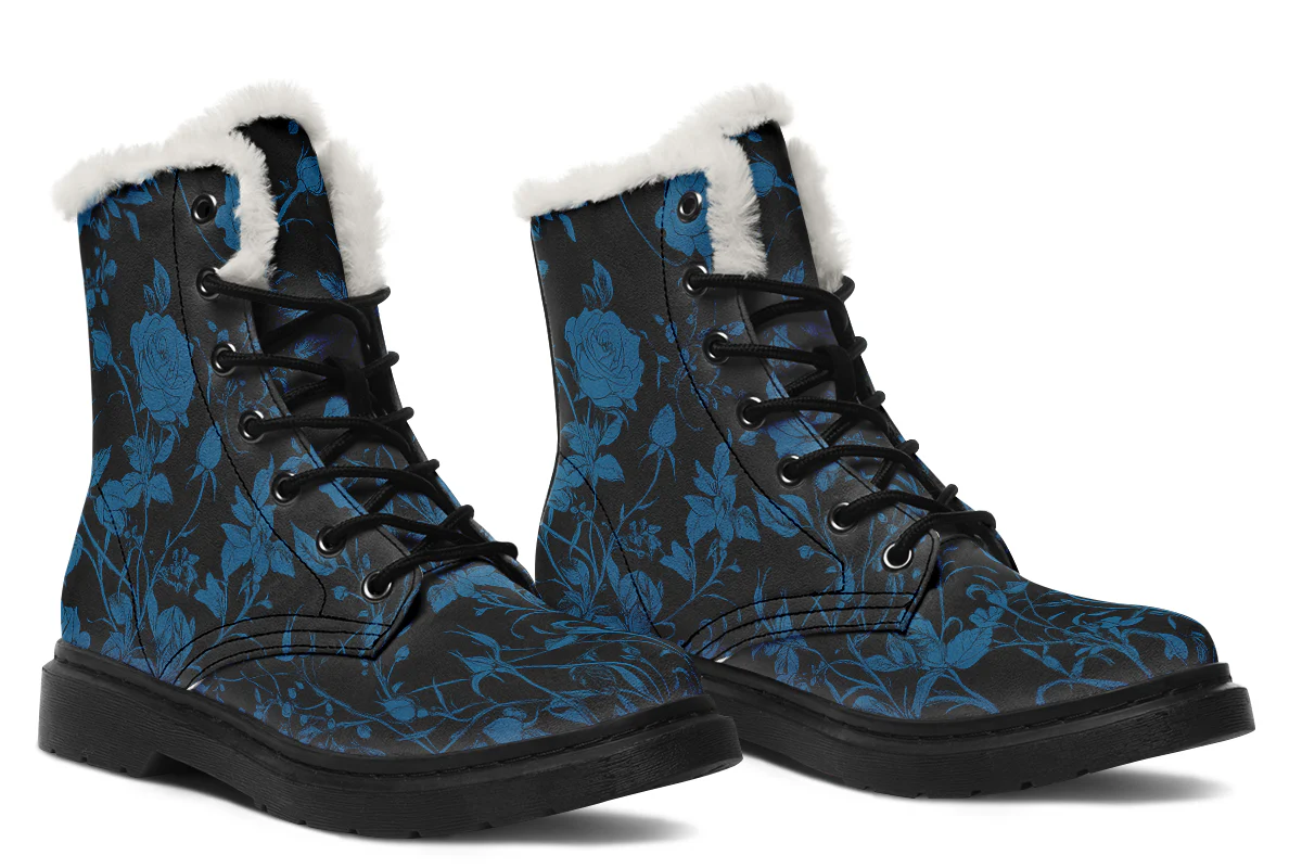 Midnight Rose Romance Winter Boots - Image 6