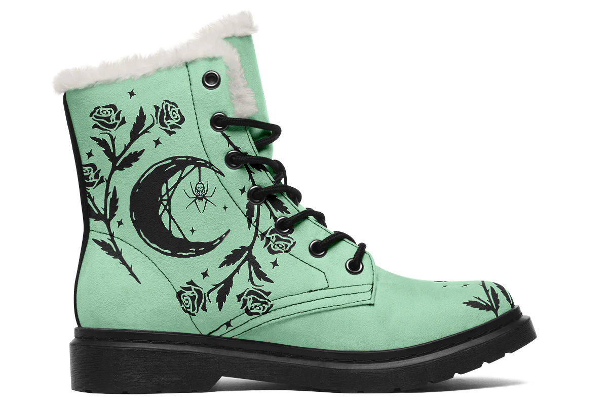 Mint Black Widow Winter Boots - Image 2