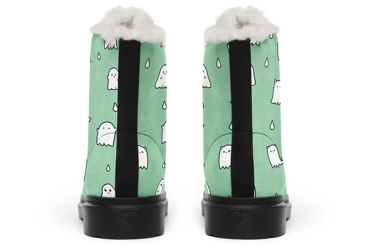 Mint Ghost Party Winter Boots - Image 4