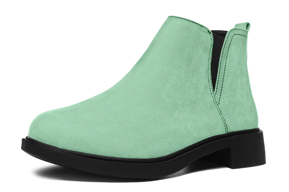 Mint Green Chelsea Boots - Image 2