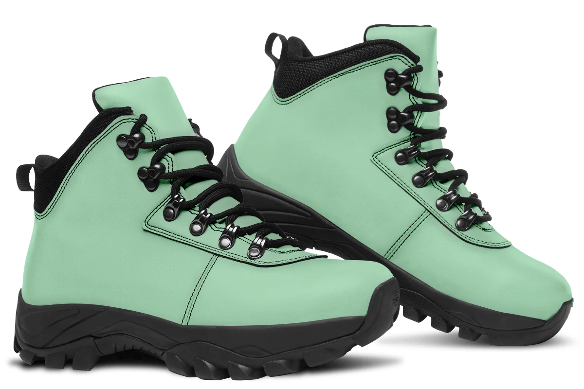 Mint Green Outdoor Boots - Image 7