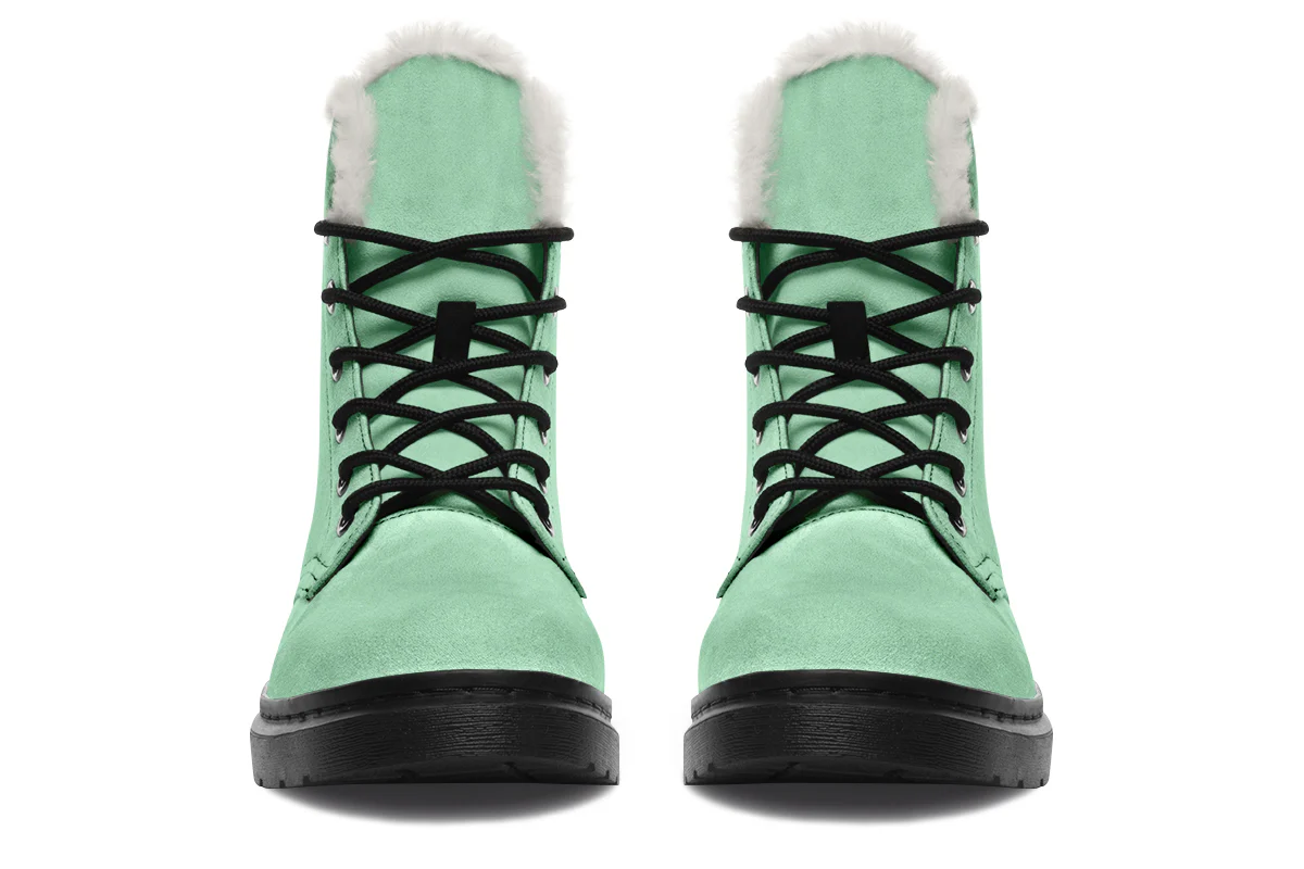 Mint Green Winter Boots - Image 3