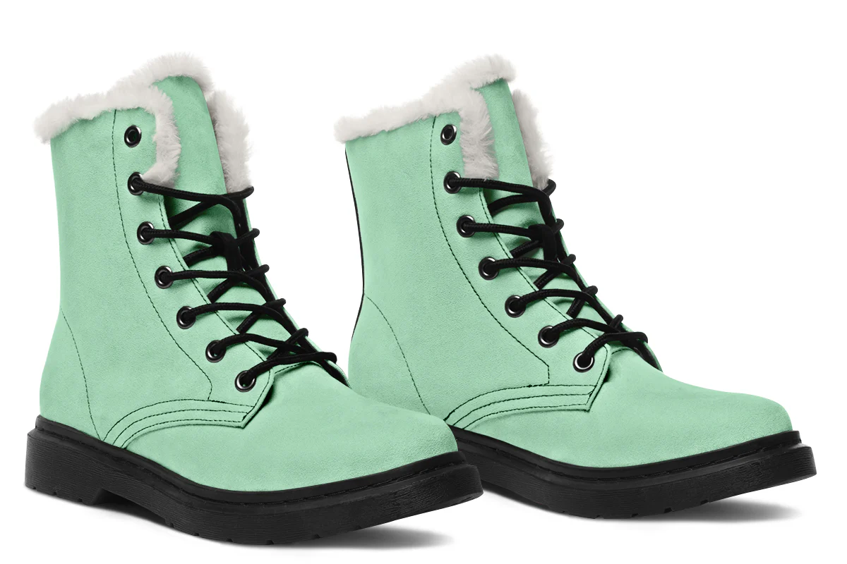 Mint Green Winter Boots - Image 6