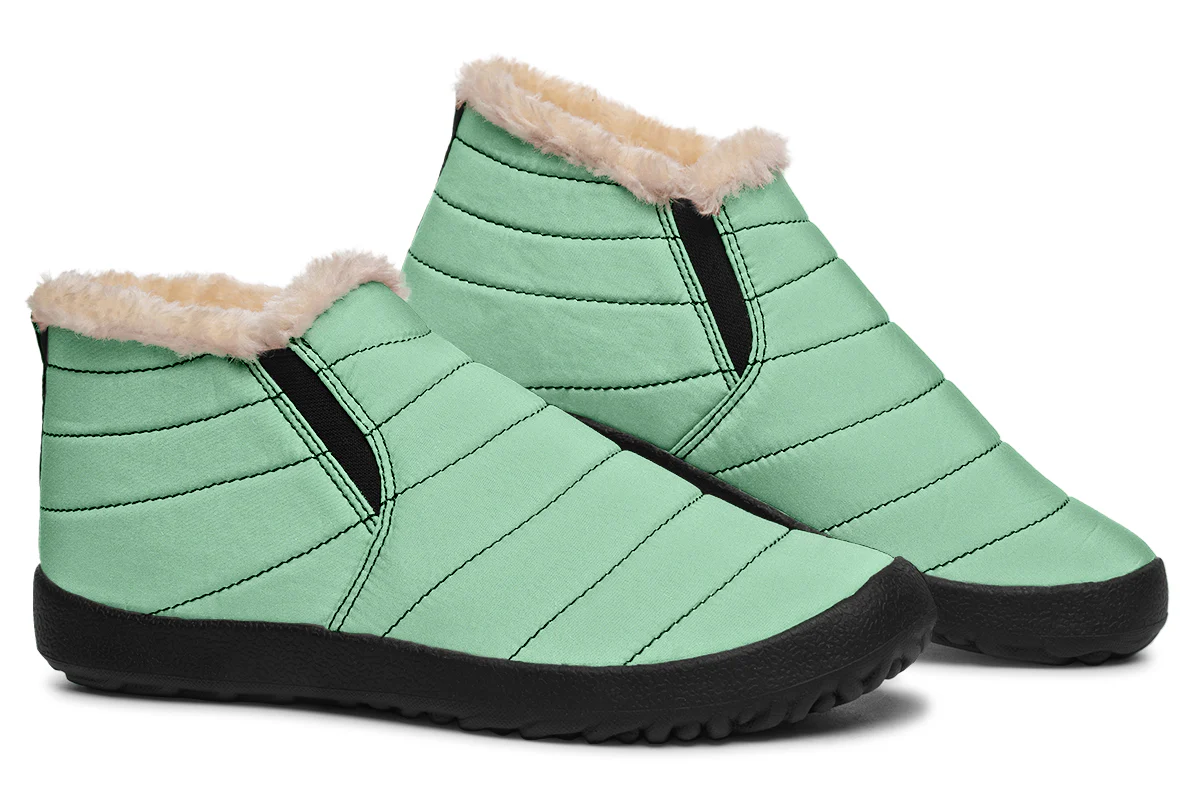 Mint Green Winter Sneakers - Image 6