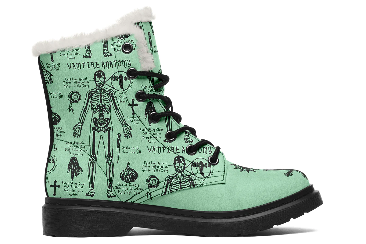 Mint Vampire Study Winter Boots - Image 2