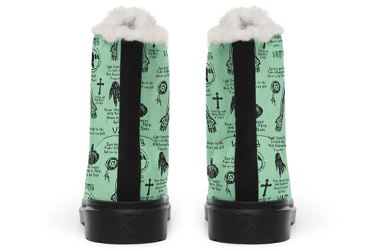 Mint Vampire Study Winter Boots - Image 4