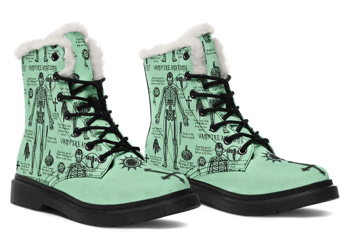 Mint Vampire Study Winter Boots - Image 6