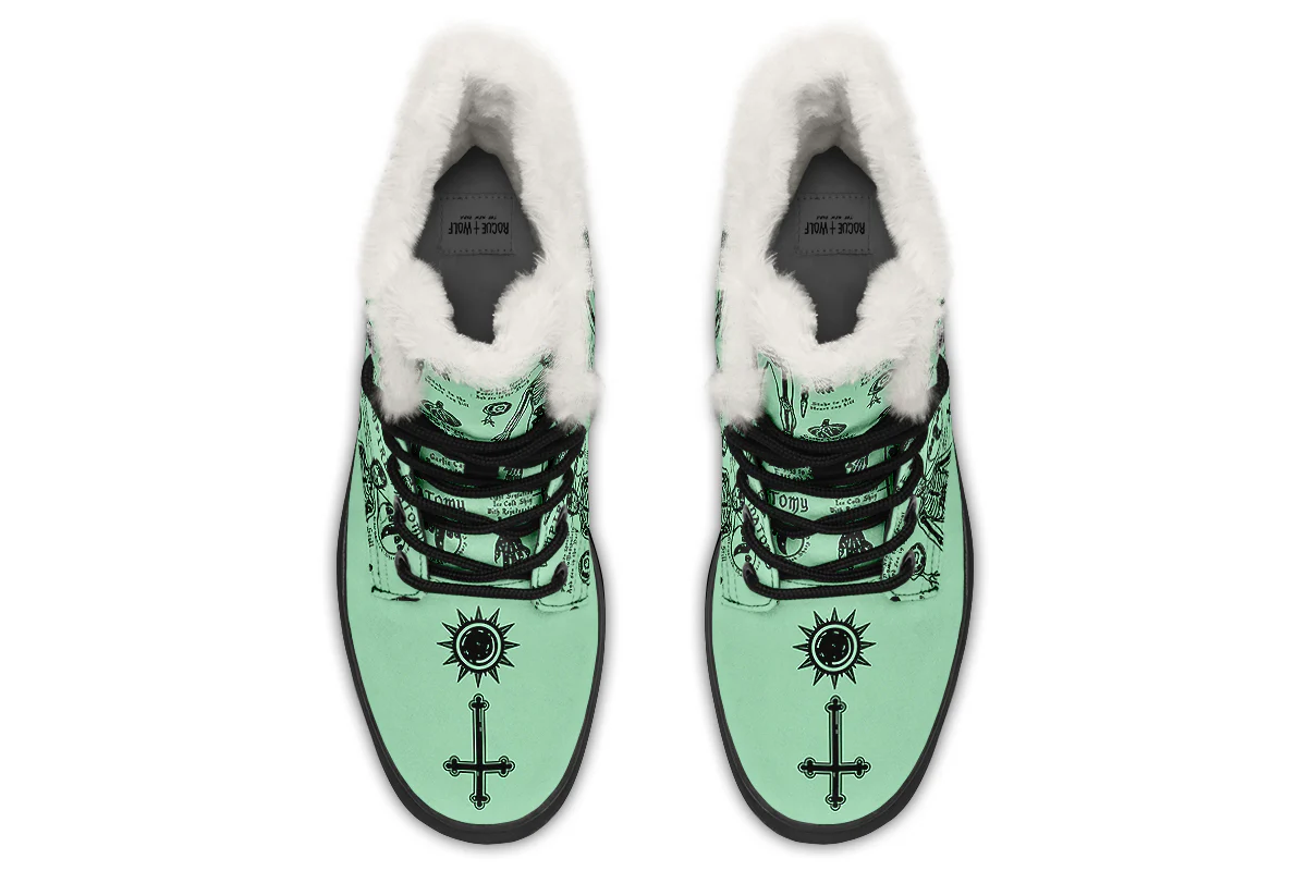 Mint Vampire Study Winter Boots - Image 7