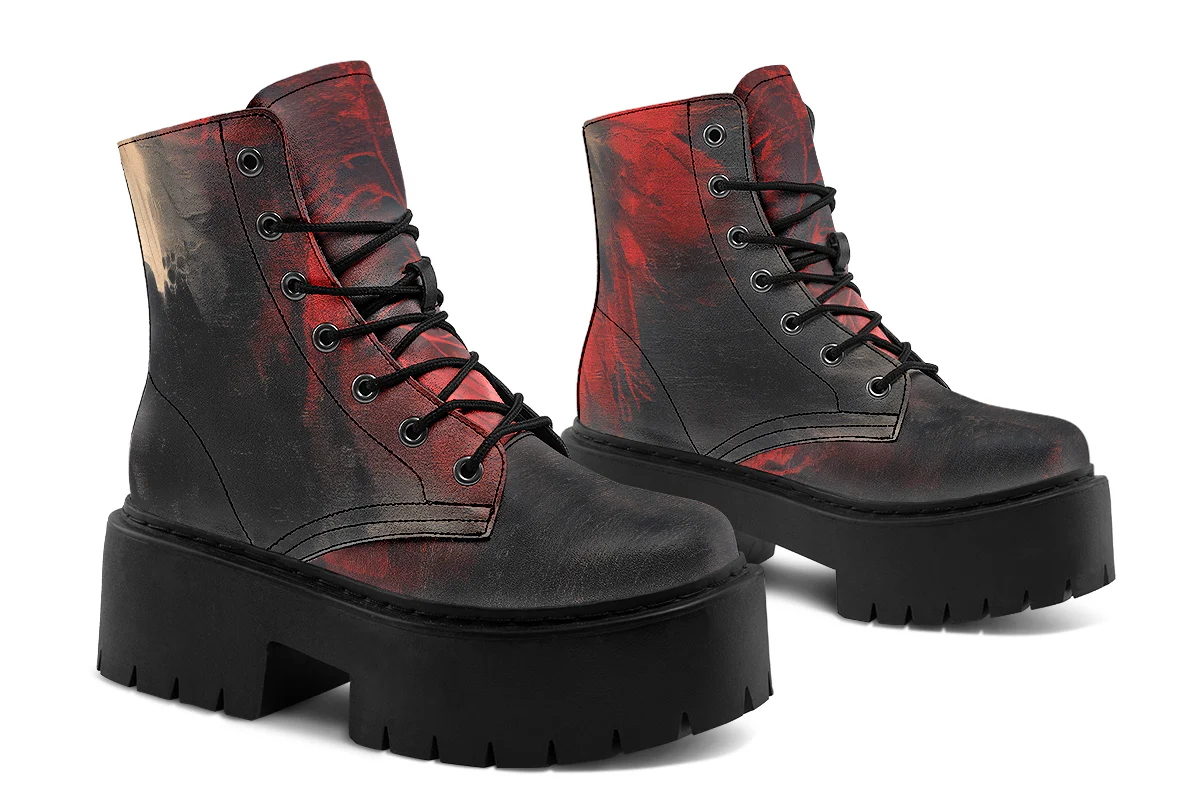 Molten Obsidian Platform Boots - Image 4