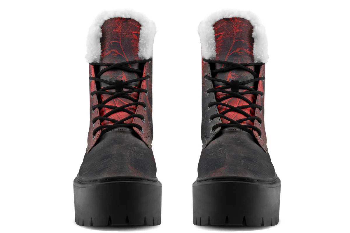 Molten Obsidian Platform Winter Boots - Image 7
