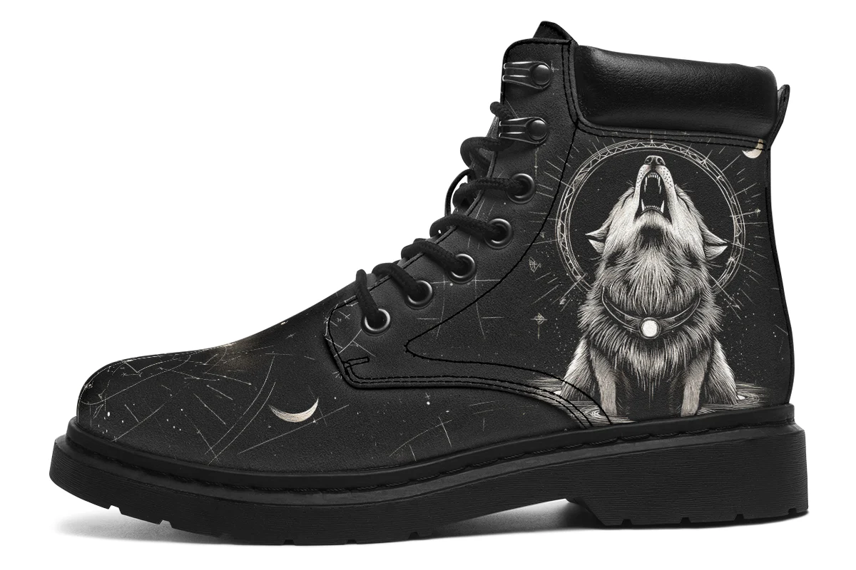 Moonbound Wolf Classic Boots