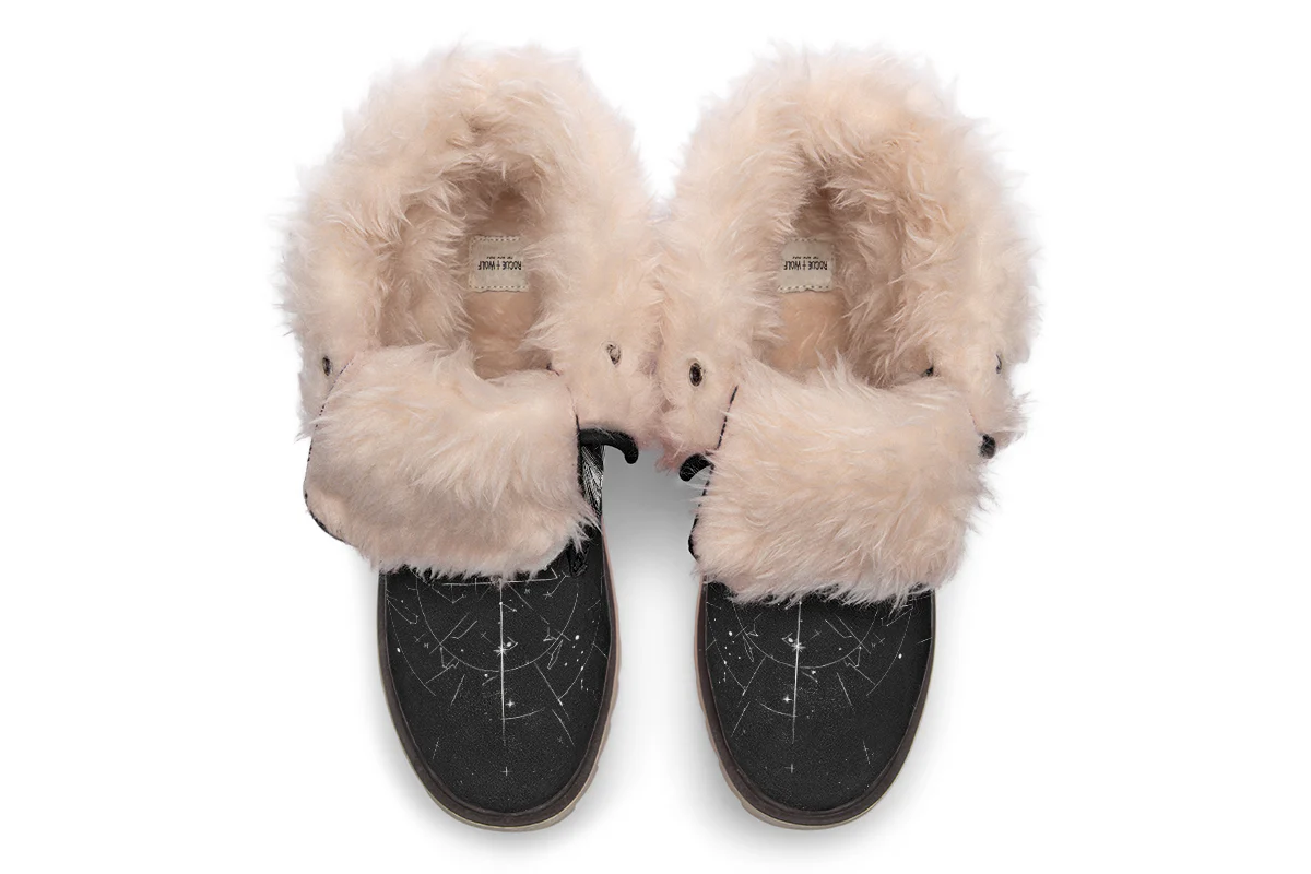 Moonbound Wolf Fold Over Winter Boots - Image 14