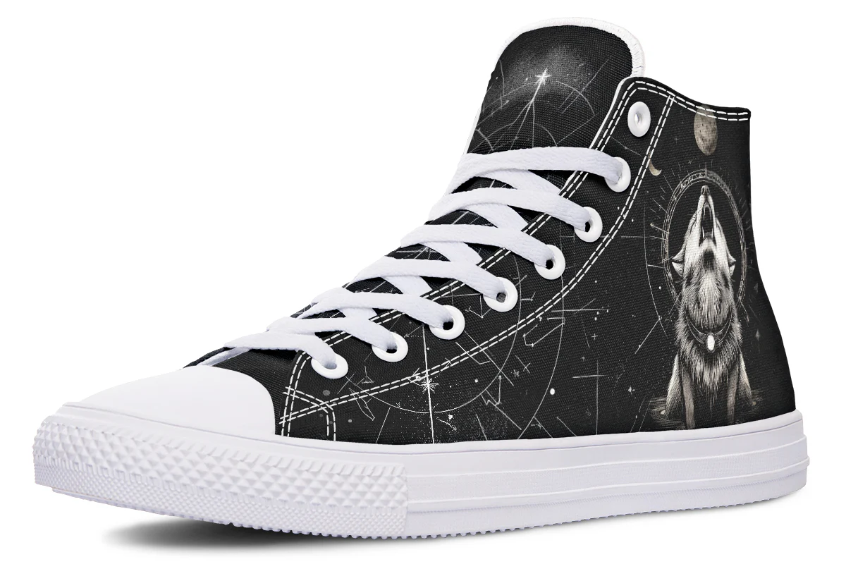Moonbound Wolf High Tops - Image 11