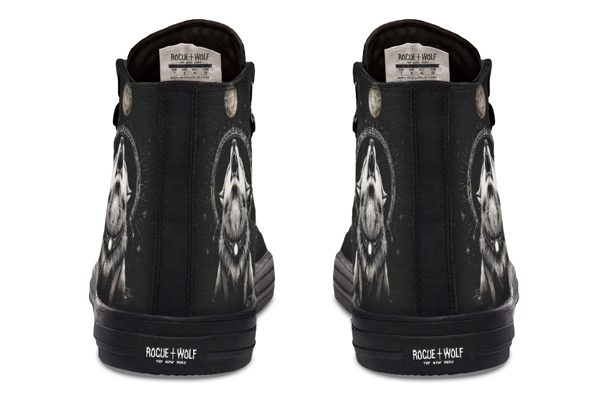 Moonbound Wolf High Tops - Image 8