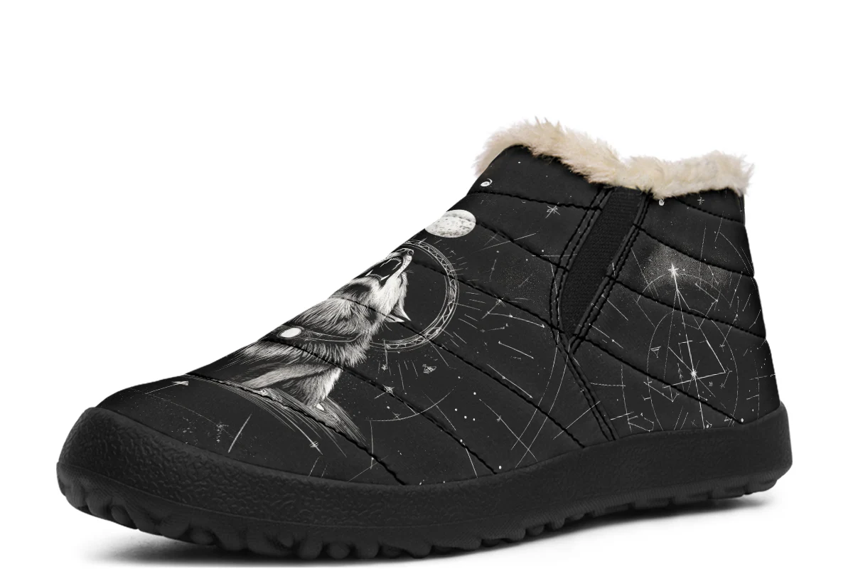 Moonbound Wolf Winter Sneakers - Image 2