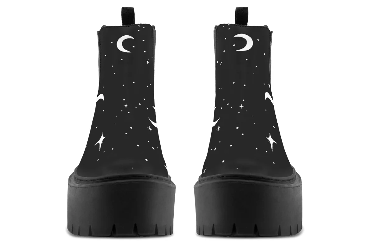 MoonDust Platform Chelsea Boots - Image 7