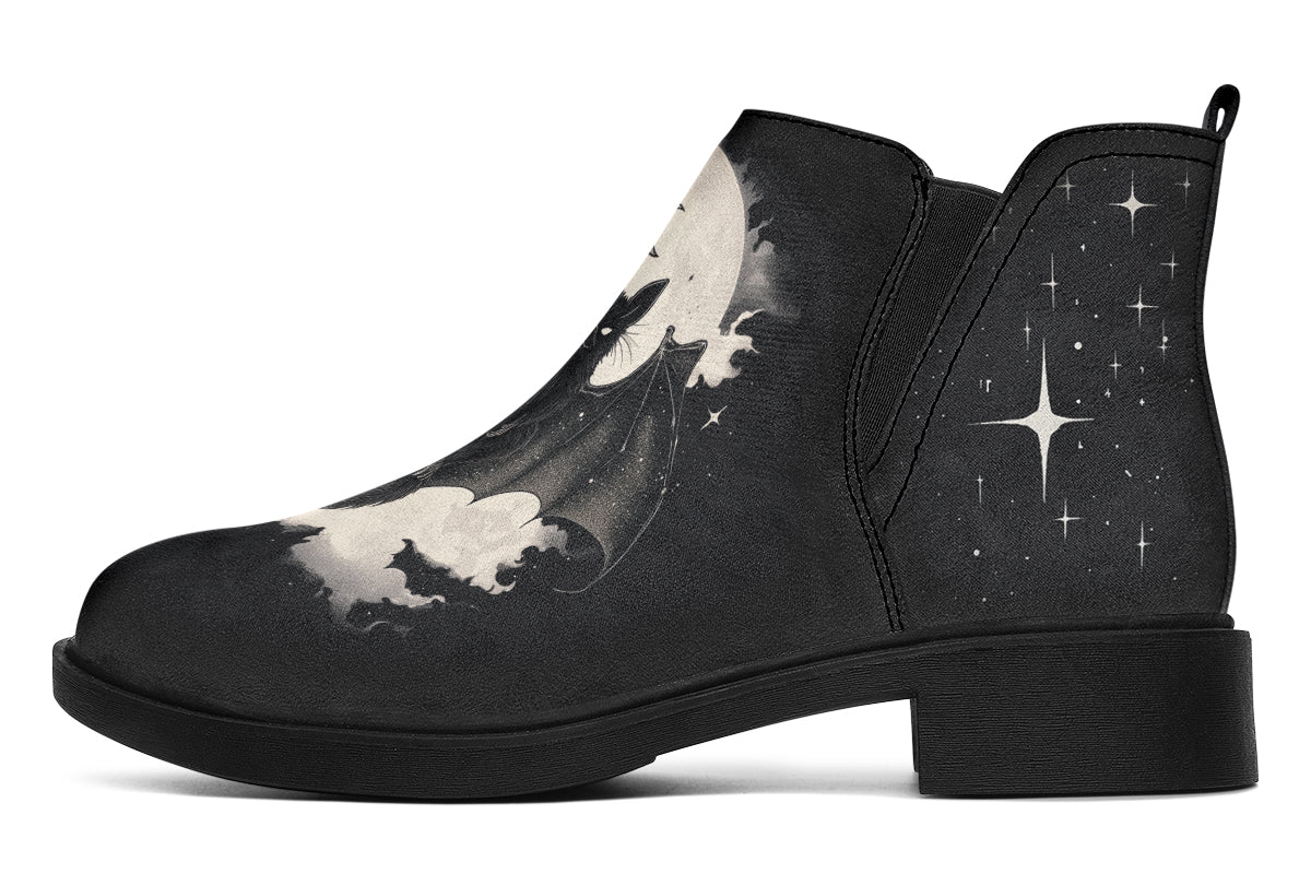 Moonlit Bat Chelsea Boots