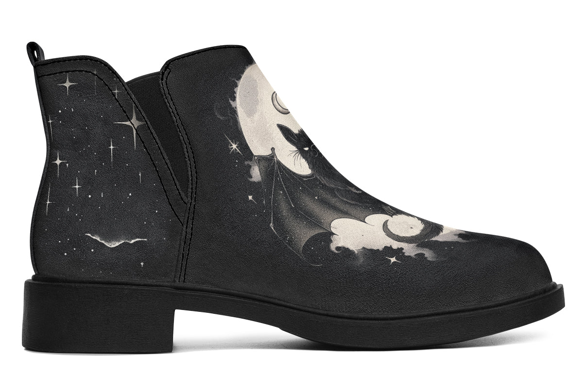 Moonlit Bat Chelsea Boots - Image 3
