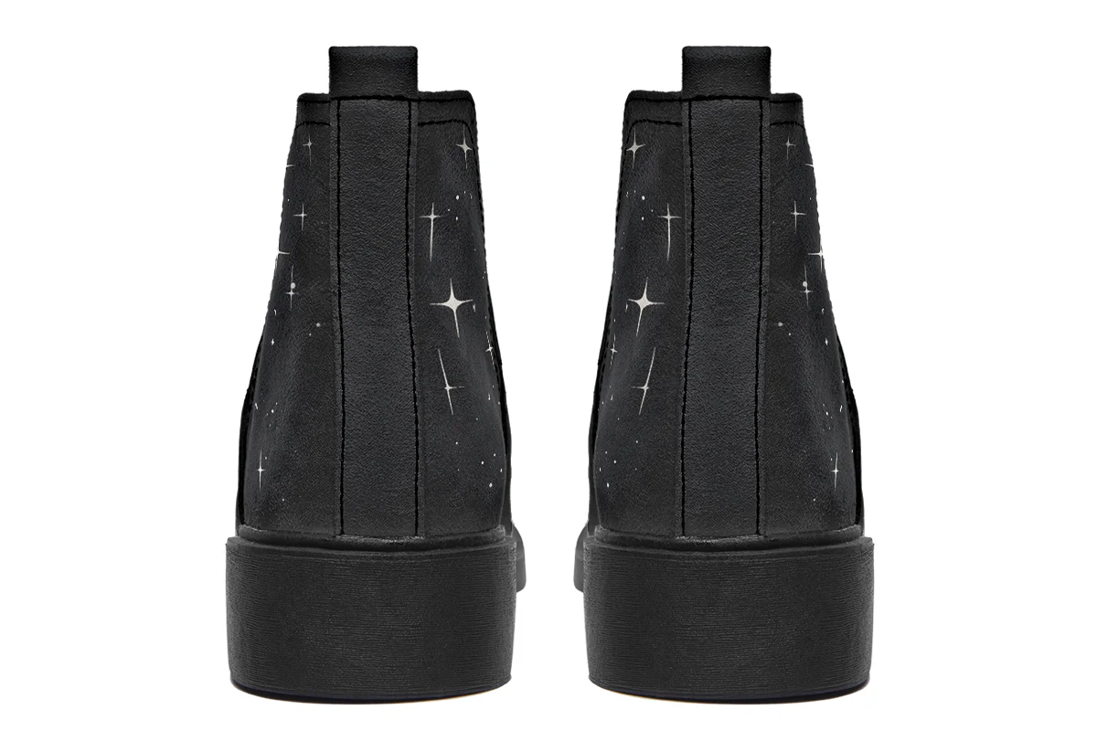 Moonlit Bat Chelsea Boots - Image 5