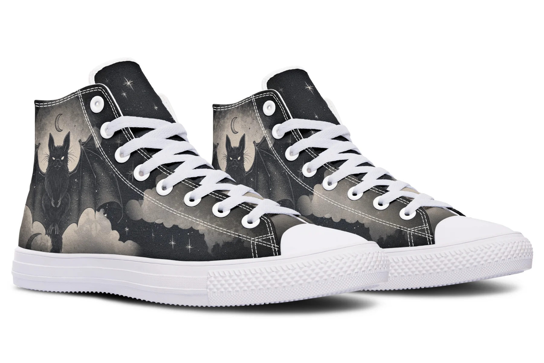 Moonlit Bat High Tops - Image 13