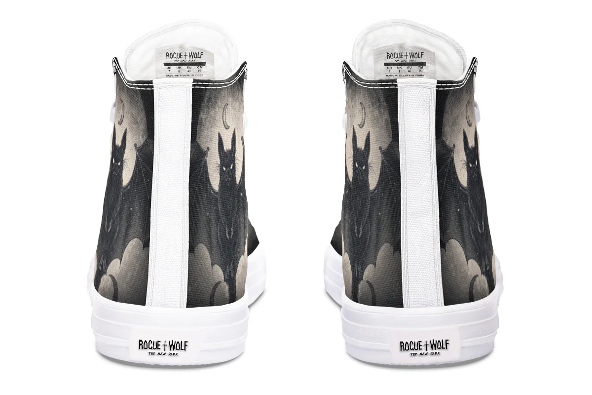 Moonlit Bat High Tops - Image 17